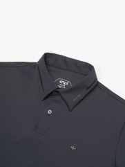 Áo Polo Cool-X In Viền Bo Cổ Form Slimfit PO186 Xanh Đen