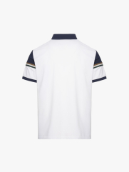 Áo Polo Signature Stripe Phối Màu Form Regular PO192 Màu Trắng