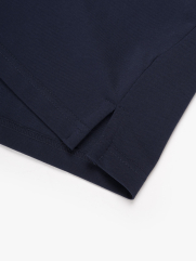 Áo Polo Signature Stripe Phối Màu Form Regular PO192 Màu Xanh Đen