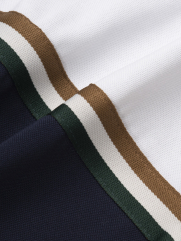 Áo Polo Signature Stripe Phối Màu Form Regular PO192 Màu Xanh Đen