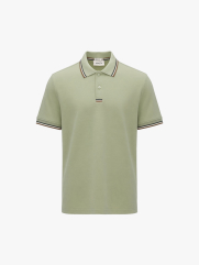 Áo Polo Signature Stripe Trơn Form Regular PO193 Màu Rêu