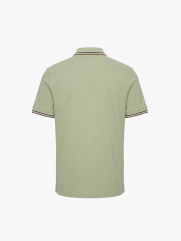Áo Polo Signature Stripe Trơn Form Regular PO193 Màu Rêu