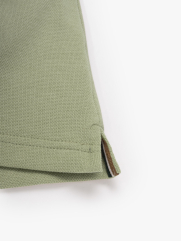 Áo Polo Signature Stripe Trơn Form Regular PO193 Màu Rêu