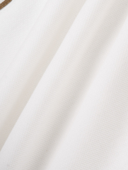 Áo Polo Signature Stripe Trơn Form Regular PO193 Màu Trắng