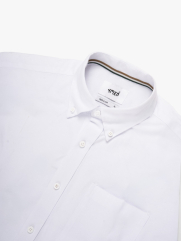 Áo Sơ Mi Oxford Signature Stripe Form Regular SM209 Màu Trắng