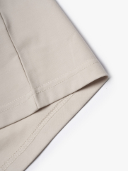 Áo Thun Rayon Cổ V Thêu Chữ Beyond Daily Form Regular AT195 Màu Be