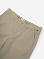 Quần Kaki Signature Stripe Trơn Form Regular QK036 Màu Be