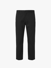Quần Kaki Signature Stripe Trơn Form Regular QK036 Màu Đen