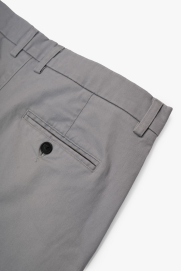 Quần Kaki Signature Stripe Trơn Form Regular QK036 Màu Xám