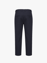 Quần Kaki Signature Stripe Trơn Form Regular QK036 Màu Xanh Đen