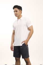 Quần Short Cool-X In Logo Form Straight QS084 Xanh Đen