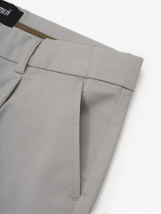 Quần Short Signature Stripe Form Straight QS088 Màu Xám