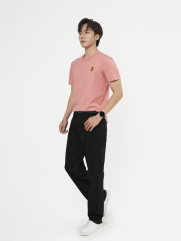 Quần Jean Phối Dây Sọc 2 Bên Sườn Form Straight Đen QJ133 Màu Đen