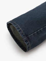 Quần Jean Trơn Túi Kiểu Form Straight QJ134 Màu Xanh