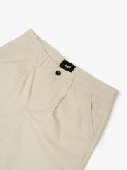 Quần Short Linen Thêu Cánh Buồm Form Straight QS087 Màu Be