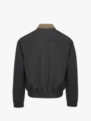 Áo Khoác Blouson Form Relax AK083 Màu Xám Đậm
