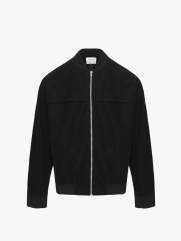 Áo Khoác Bomber Form Relax AK084 Màu Đen