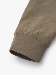 Áo Khoác Bomber Form Relax AK084 Màu Nâu Xám