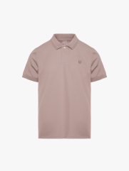 Áo Polo Cool-X In Logo Bông Tuyết Form Regular PO185 Màu Hồng