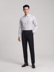 Áo Sơ Mi Sọc Form Slimfit SM172 Sọc Trắng