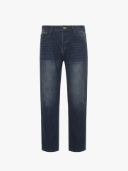 Quần Jean Trơn Form Straight QJ136 Màu Xanh