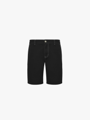Quần Short Lưng Thun Form Regular QS089 Màu Đen