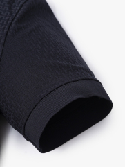 Áo Polo Jacquard Texture Nẹp Dấu Khuy Form Modern PO197 Màu Xanh Đen