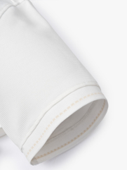 Áo Polo Ottoman Texture Nẹp Liền Form Regular PO196 Màu Trắng