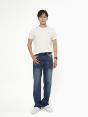 Áo Thun Cổ Tròn In 4MEN Essentials Form Slimfit AT194 Màu Trắng