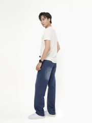 Áo Thun Cổ Tròn In 4MEN Essentials Form Slimfit AT194 Màu Trắng