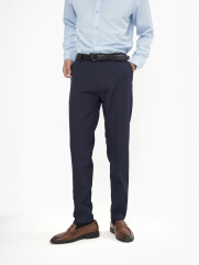 Quần Tây Trơn Form Slimfit QT058 Màu Xanh Đen