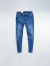 Quần Jeans Trơn Form Regular QJ020 Màu Xanh Biển