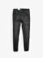 Quần Jeans Xước Form Slimfit QJ013 Màu Xám Chuột