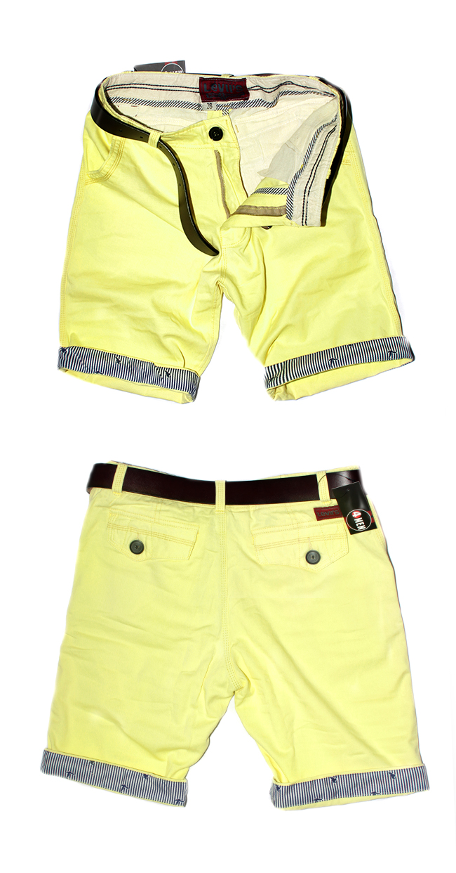 Quần short kaki vàng qs21 - 1