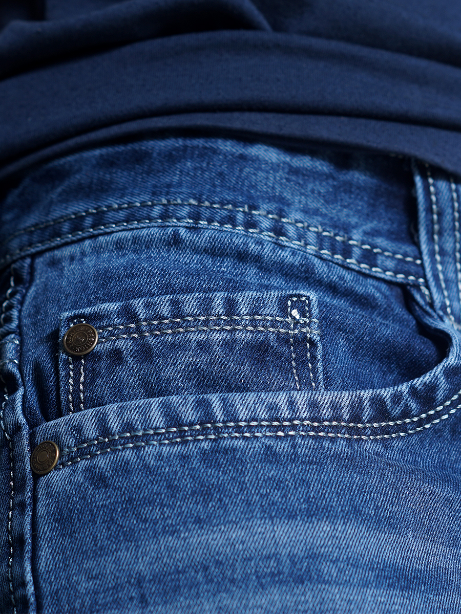 Quần short jean xanh đen qs36 - 3