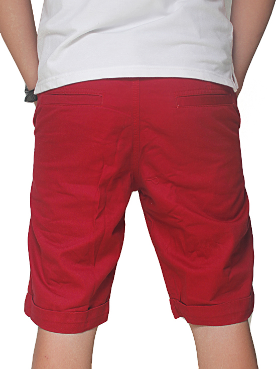 Quần short kaki đỏ qs39 - 2