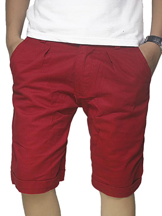 Quần short kaki đỏ qs39 - 1