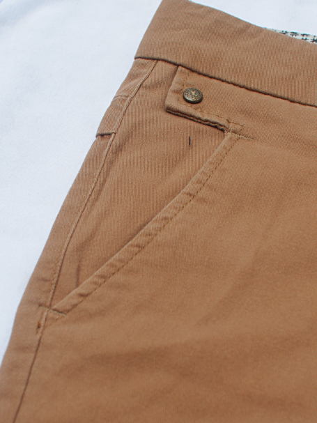 Quần kaki hàn quốc màu bò qk131 - 3