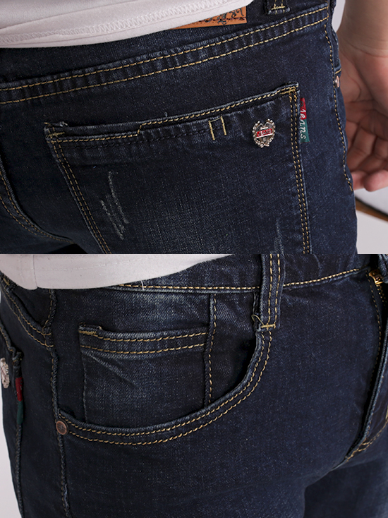 Quần jean skinny xanh đen qj1268 - 3