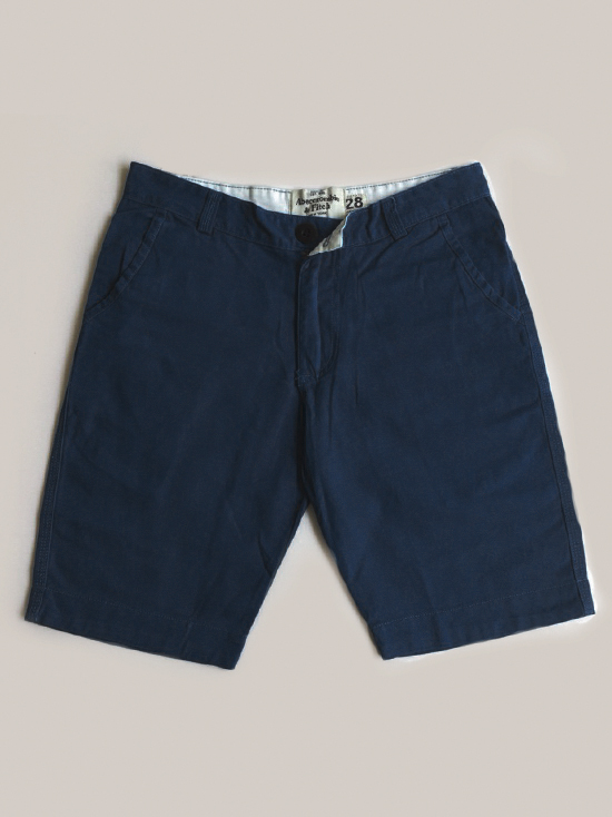 Quần short kaki xanh dương đậm qs53 - 1