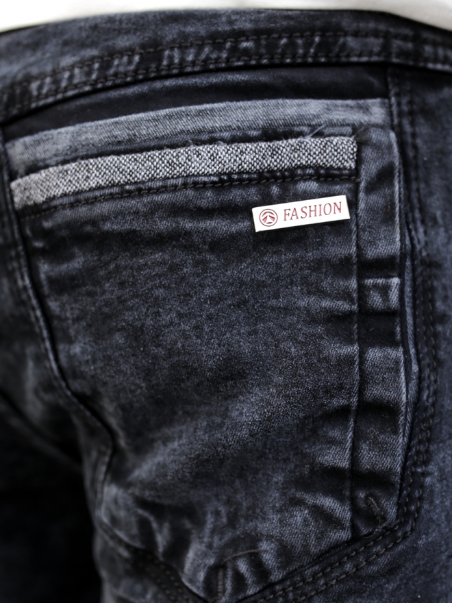 Quần jean skinny xám chuột đậm qj1296 - 2