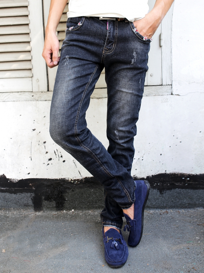 Quần jean skinny xanh đen qj1314 - 1