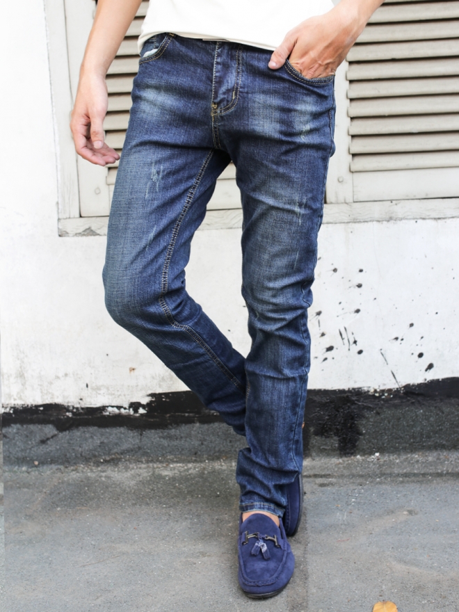 Quần jean skinny xanh đen qj1317 - 1