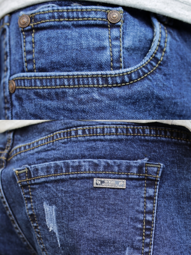Quần jean skinny xanh đen qj1320 - 2