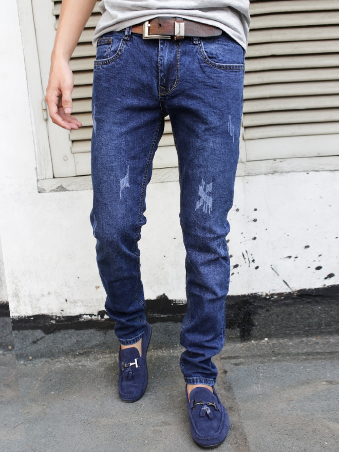 Quần jean skinny xanh đen qj1320 - 1