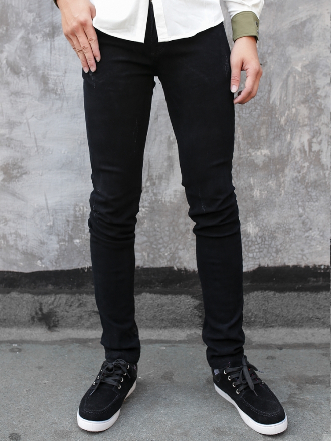 Quần jean skinny đen qj1326 - 1