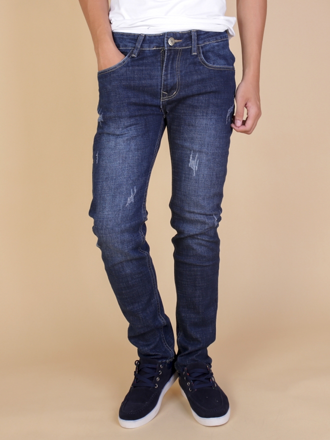 Quần jean skinny xanh đen qj1333 - 1
