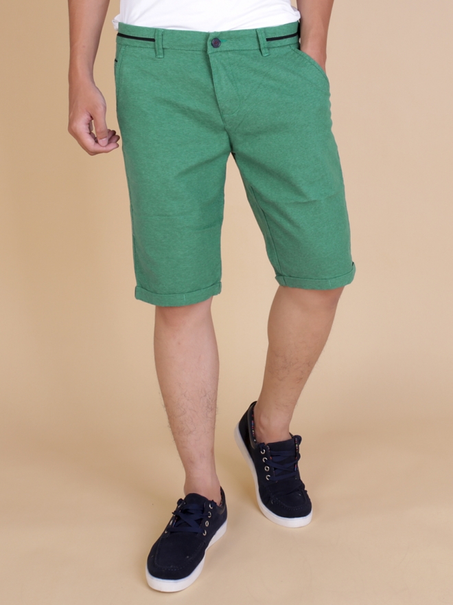 Quần short kaki xanh lá cây qs62 - 1