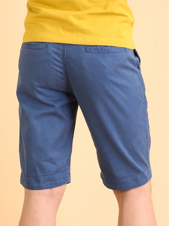 Quần short kaki xanh biển đậm qs72 - 2