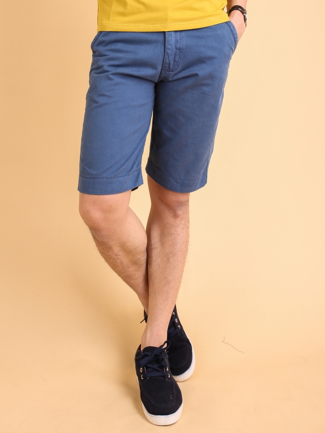 Quần short kaki xanh biển đậm qs72 - 1